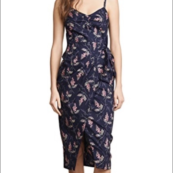Rebecca Taylor Sleeveless Floral Print Sundress - Picture 2 of 4